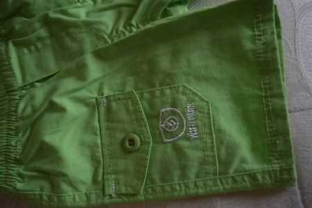 Pantalon scurt pe verde, pentru copii1-2 ani
