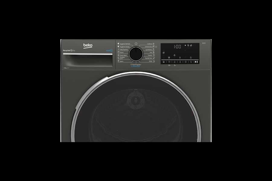 Нова инверторна слим сушилня с термопомпа и пара Beko B3T68239MG 8 кг