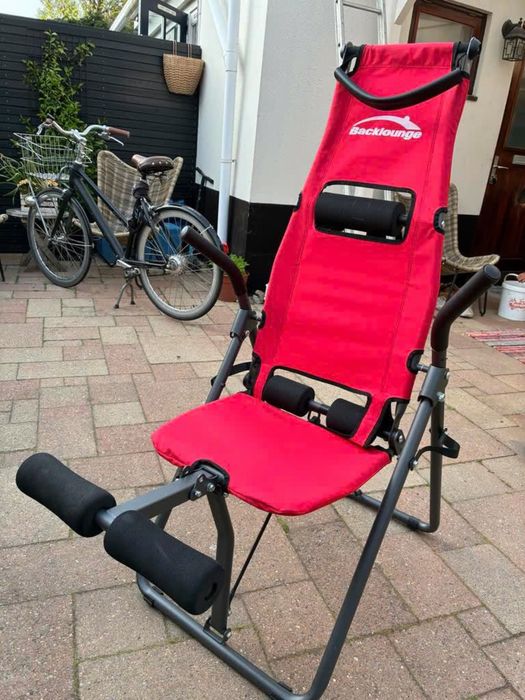 Vând Banca de inversie 2 in 1, Backlounge, Role de masaj, Pliabil