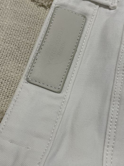 Blugi slim fit albi Vero Moda, marimea S
