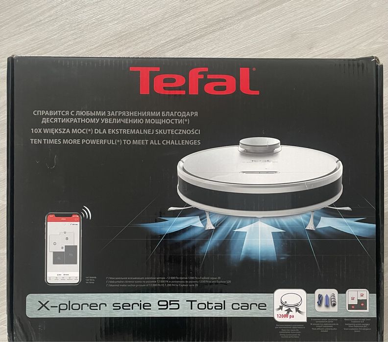 Робот Пылесос Tefal X-plorer serie 95