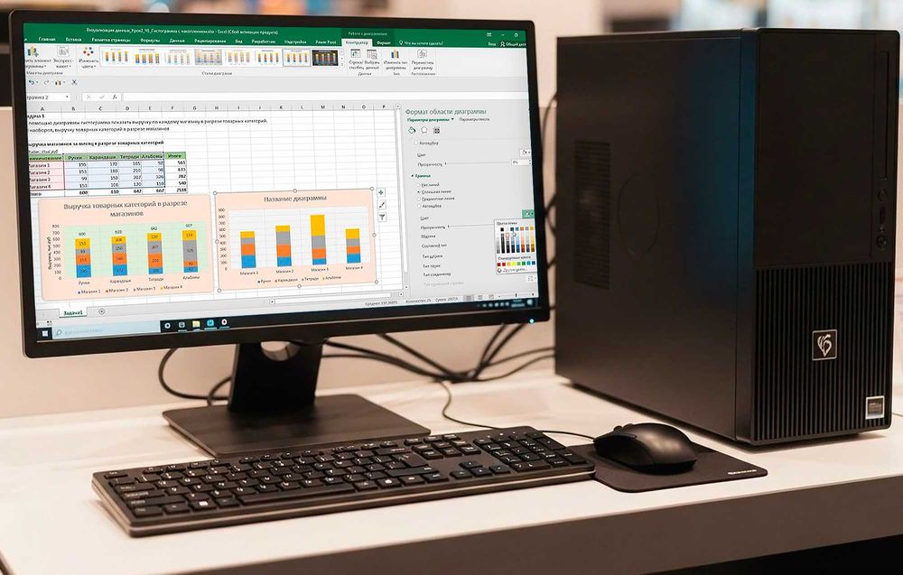 Офисный компьютер i3 i5 i7 + монитор - РАСПРОДАЖА!