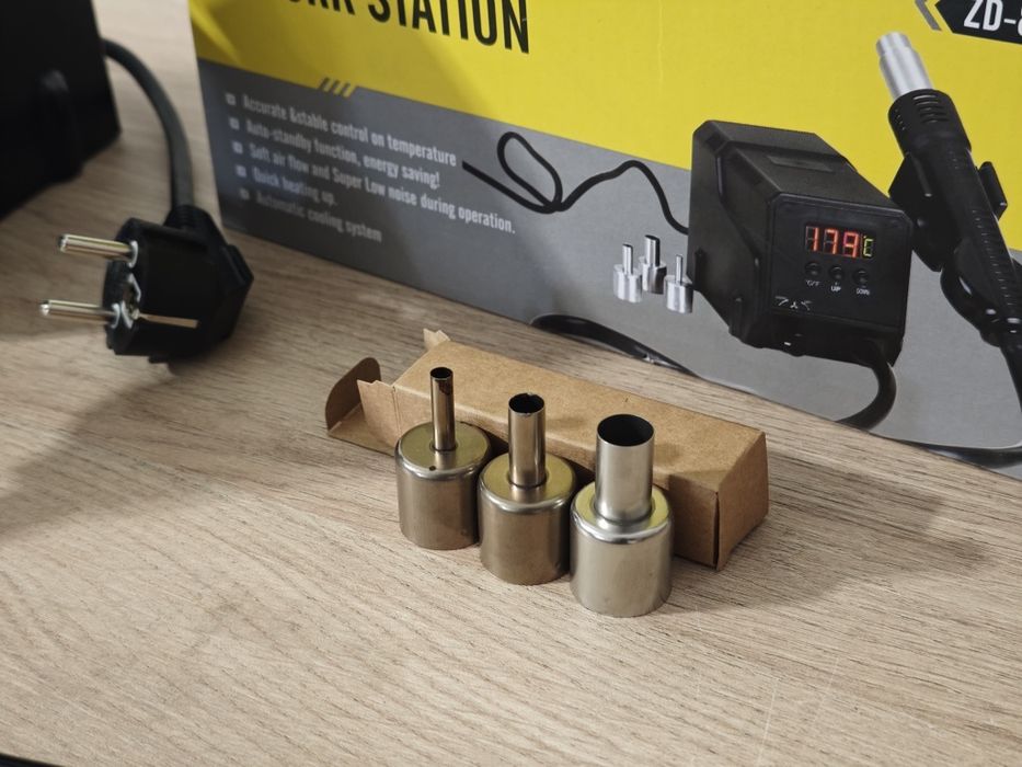 Поялна станция с горещ въздух GORDAK 850B – почти нова!