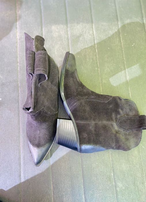 Botine din velur marime 39