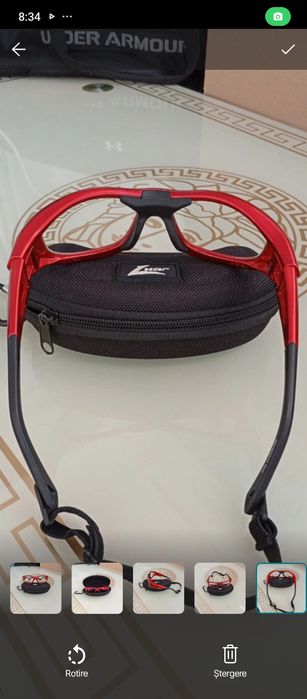 Ramă ochelari de vedere unisex pentru sport Leader C2, marime M, Red. În magazin: 700lei. Preț: 400lei.