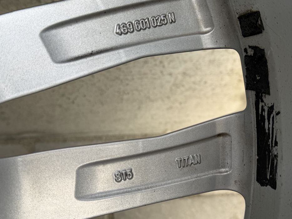 Oferta!Jante originale Audi A6 Allroad  R20 din Titan, anvelope de vara 255/40/20-7 mm
