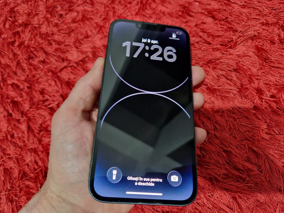 -Iphone 14, ca Nou, 128Gb, 6Ram Black bat: 99% ireprosabil poze reale