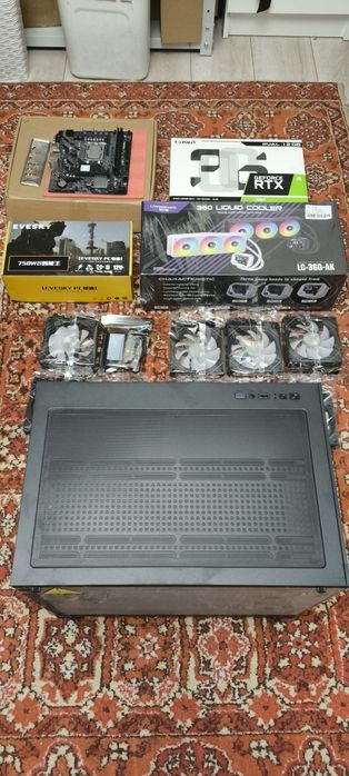 Системный блок аквариум