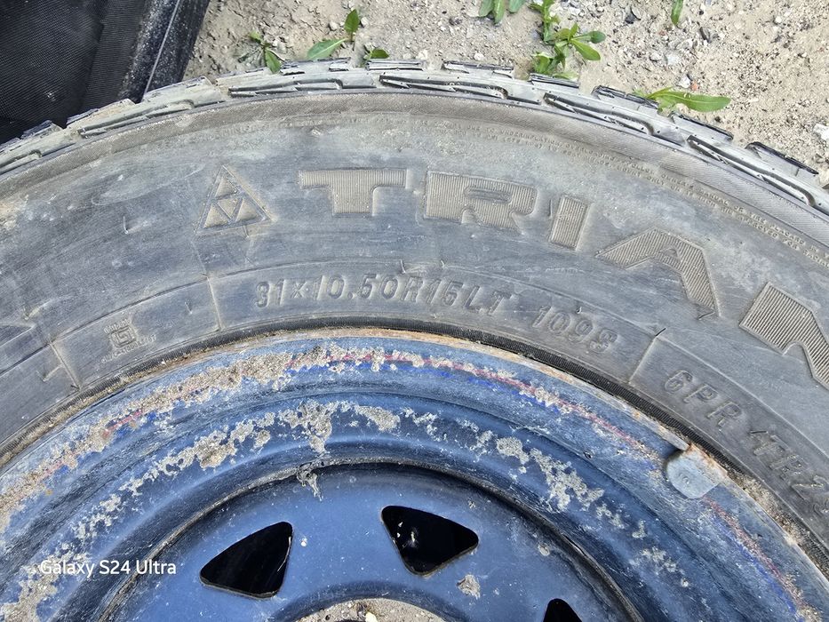 Продам 4 всесезонные колёса 31