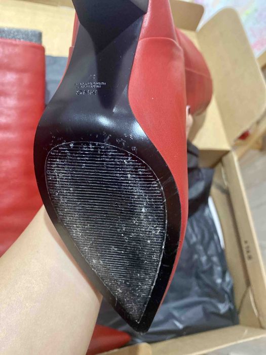 Mango-кожени ботуши- Намалени!!!