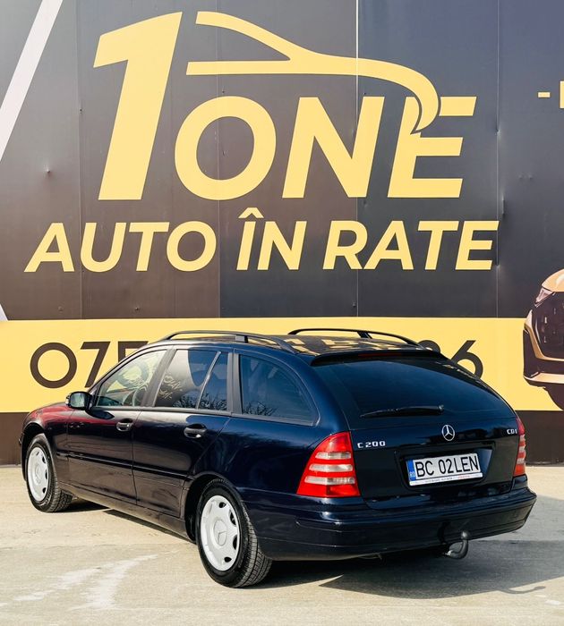Mercedes C-klass, 2.2 diesel,  2002, RATE CU BULETINUL,  AVANS 0