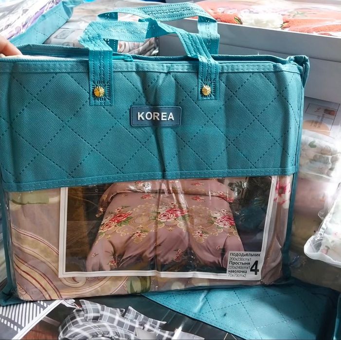 1.5 спальный комплект хлопок