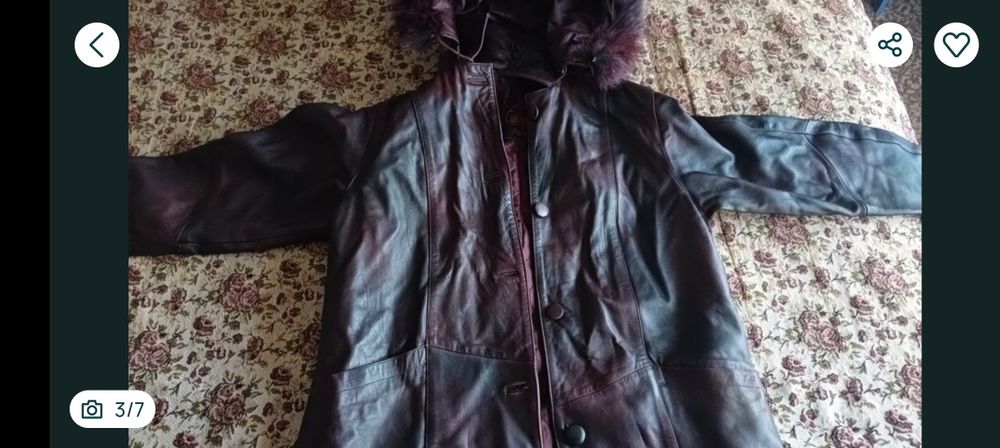 Дамско заешко кожухче и Дамско кожено яке