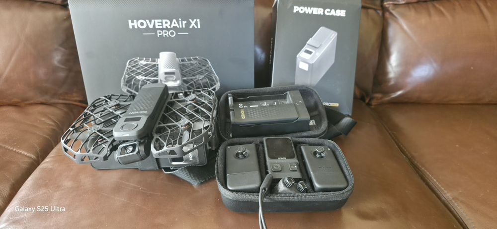 Dronă HoverAir X1 Pro + PowerCase Termo + Beacon + Baterie extra + Încărcător