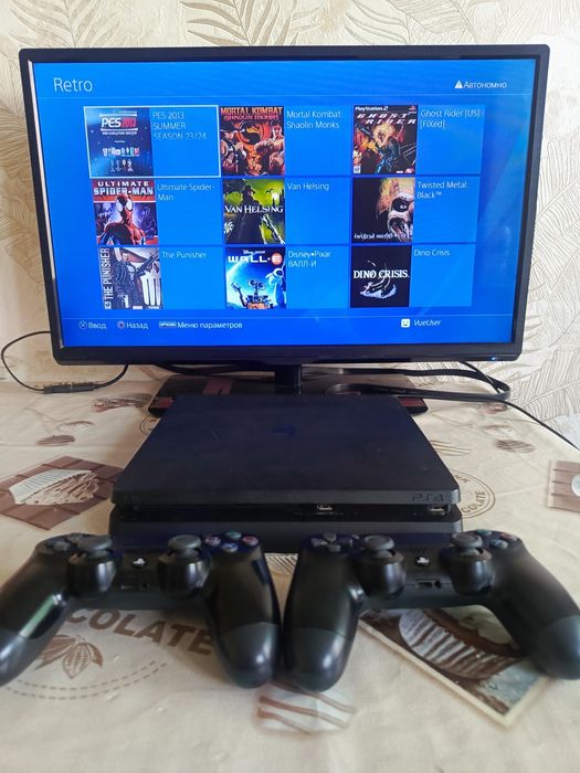 Playstation ps4 slim goldhen vzlom +30 ta oʻyin +3oy garantiya