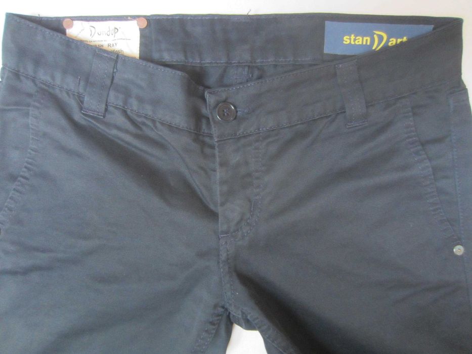 Pantalon dama Dondup RAY,W27,Talie=76cm,Lung=98cm,negri,noi