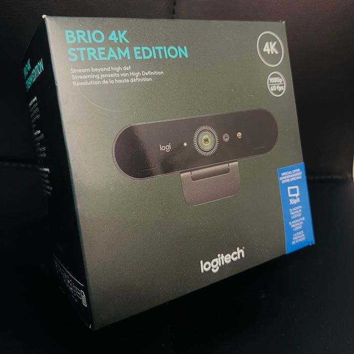 Уеб камера с микрофон LOGITECH BRIO Stream 4K Ultra HD