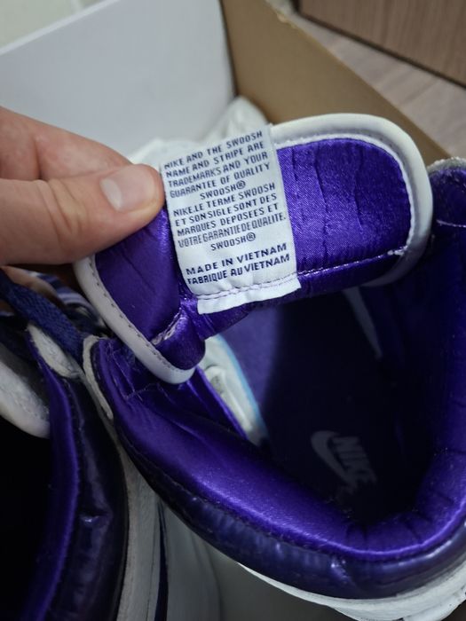 Jordan 1 High Court Purple