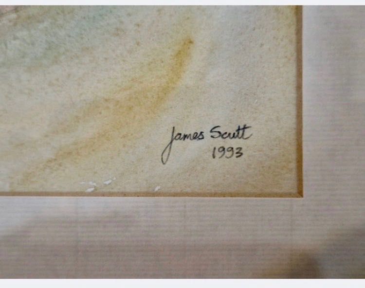 Акварел James Scutt