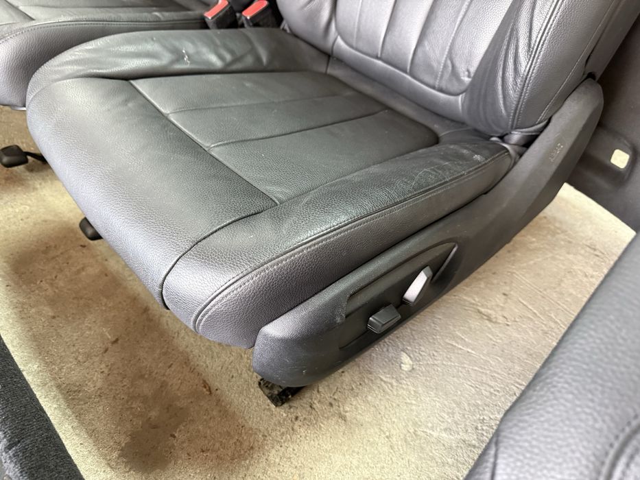 Черен салон bmw x5 f15 седалки, таван, кори