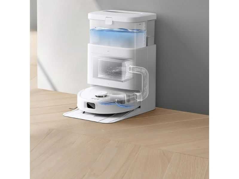 Робот Прахосмукачка ECOVACS N30 PRO OMNI, 10 000 Pa, Бял