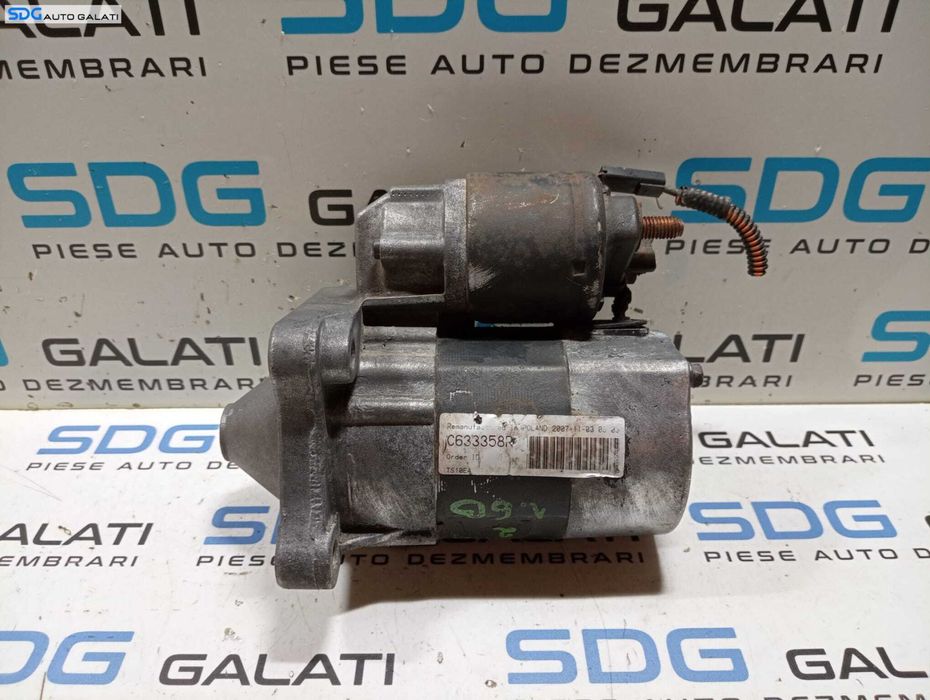 Electromotor cu 8 Dinti Renault Clio 2 Symbol Thalia 1.6 B 1998 - 2012 Cod C633358R 7711134530 [M5835]