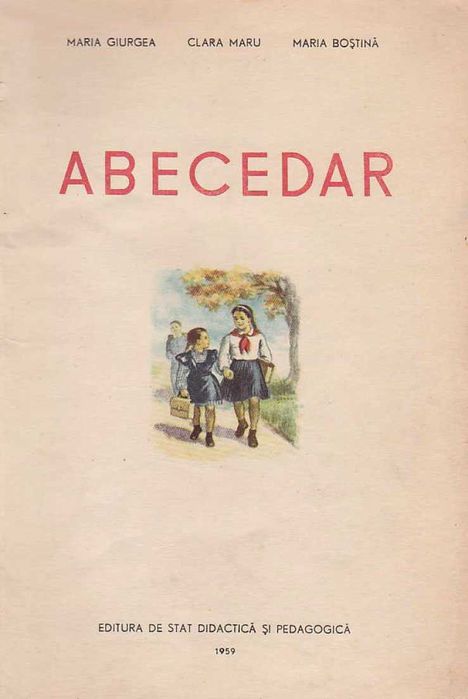 Abecedar clasa I, ediția 1959