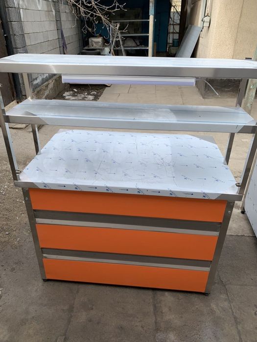 Нержавейка, линия раздачи, стелажи