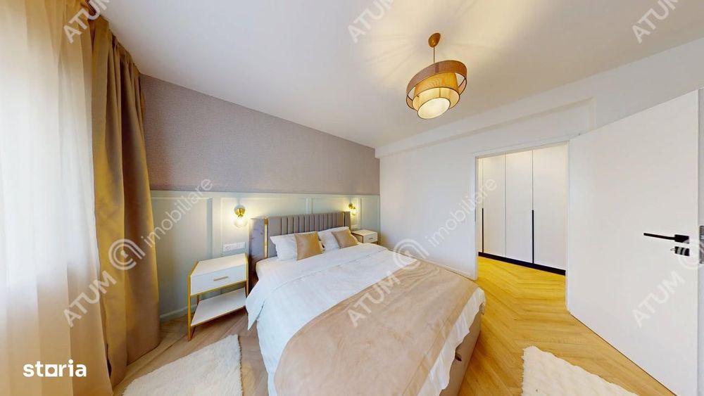 Penthouse 5 camere 3 bai parcare mobilat complet Turnisor Sibiu