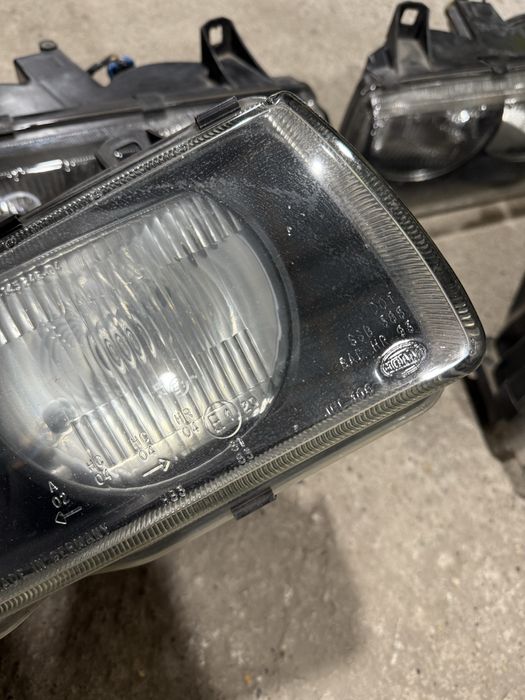 Фары Hella с поворотниками на BMW e36