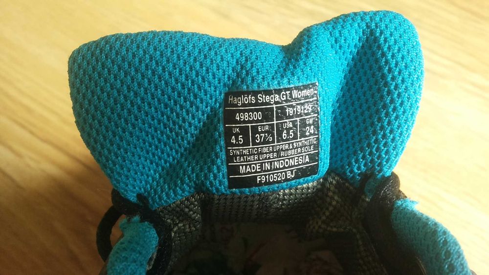 HAGLOFS STEGA GORE-TEX Shoes размер EUR 37 1/3 обувки водонепромокаеми - 1414