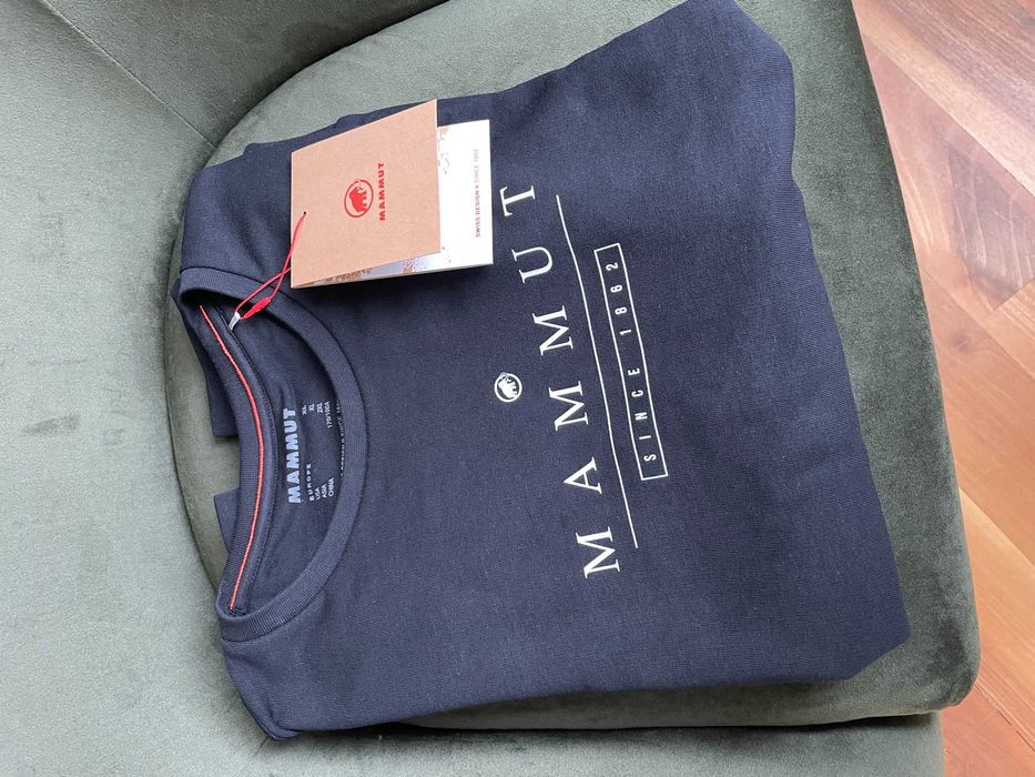 Дамска памучна блуза Mammut Core ML Crew, черна, размер М и XL