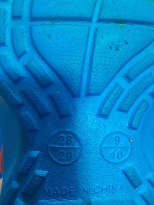 Детски чехли/кроксове Спайдърмен