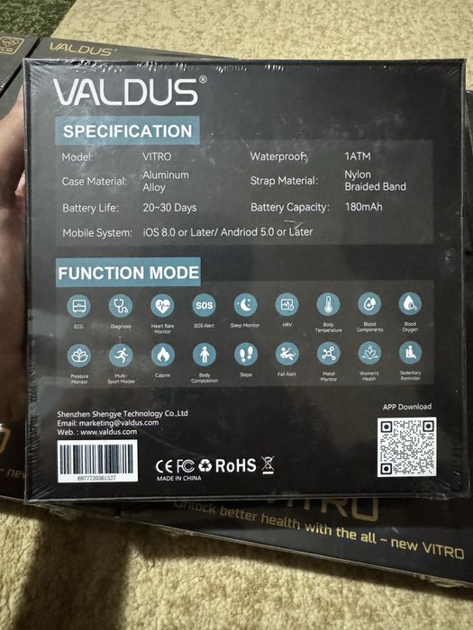 Valdus vitro whoop analogi fitnes braslet