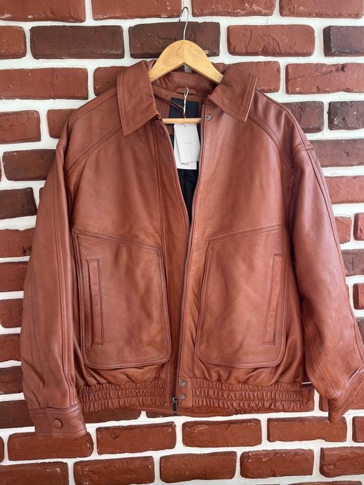 Geaca Mango din piele, marime M, noua