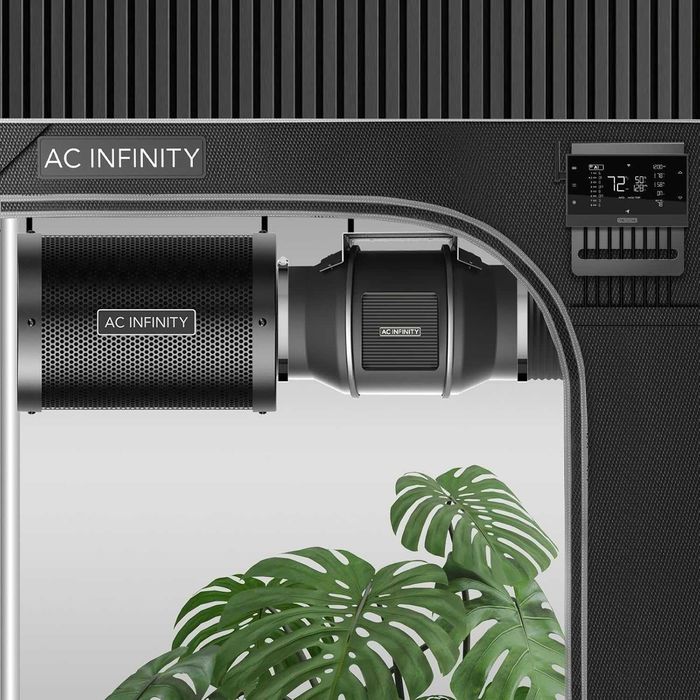 Kit filtrare aer AC INFINITY, 100 MM, ventilator tubulatura , fara controller