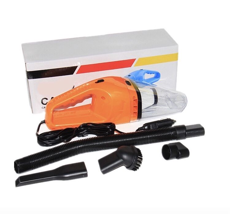 Автомобильный пылесос мощность 120W машина авто пылесос
