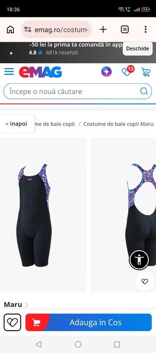 Costum baie maru