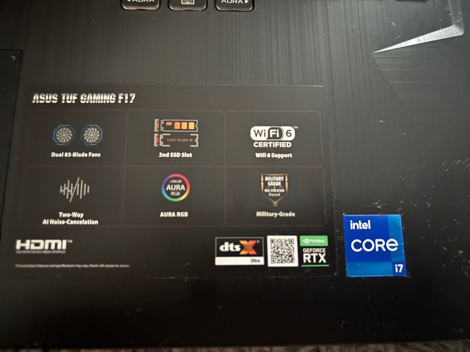 Laptop asus tuf gaming f17