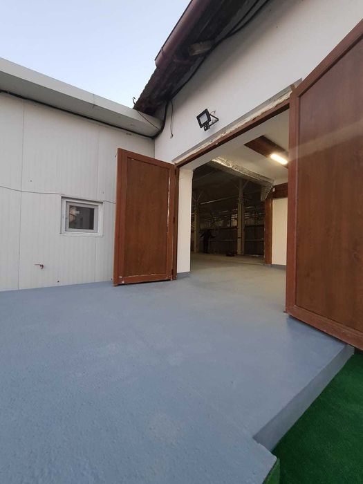 Depozit alimente/materiale/paleti, magazie, birou de inchiriat langa a