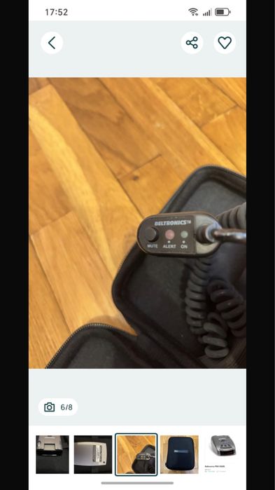 Detector radar Beltronics Rx 65