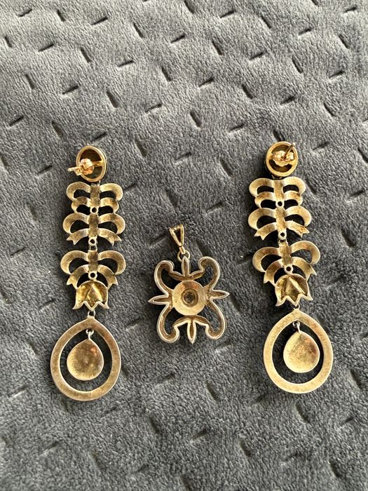 Set diamante naturale