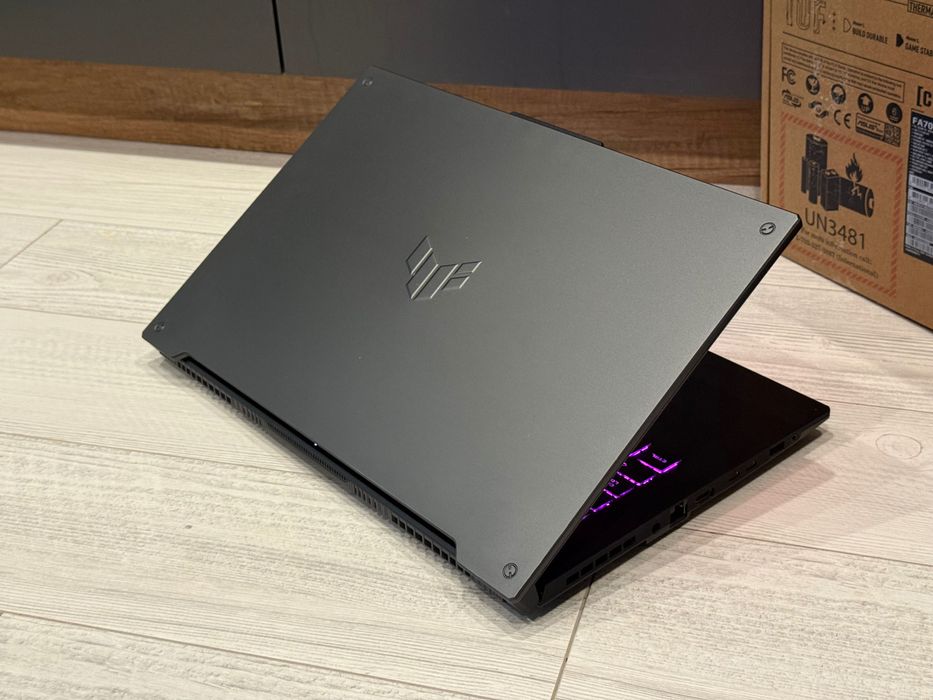 RTX 3070 8gb /Ryzen7 6800H / 17.3 144hz/ 1TB SSD/ 16GB / Asus TUF /RGB /MIL-STD-810