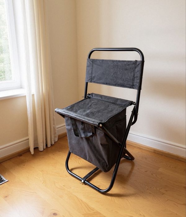 Къмпинг столче с термо чанта