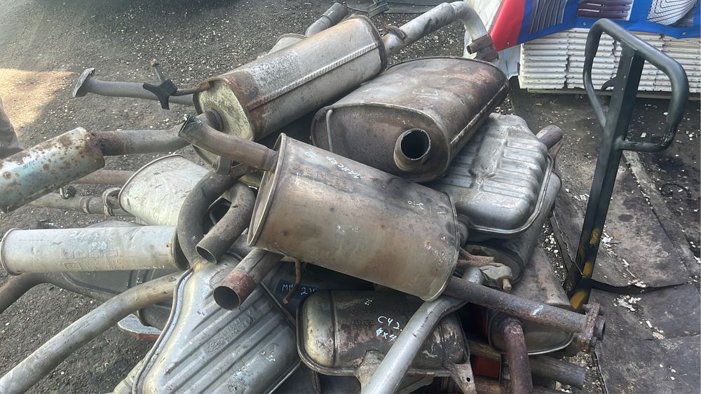 Глушитель резонатор самовар Обводная труба