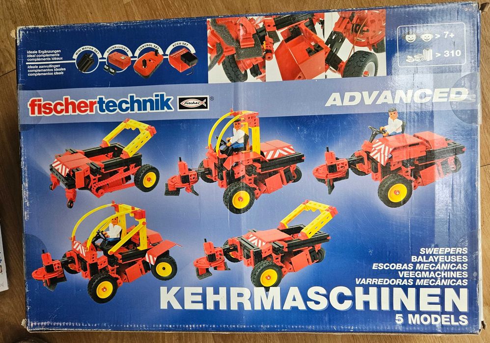 Fischertechnik set Jucarii constructie