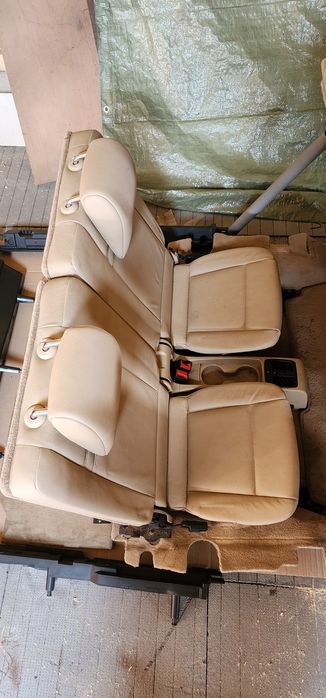Interior piele cream BMW E70 7locuri