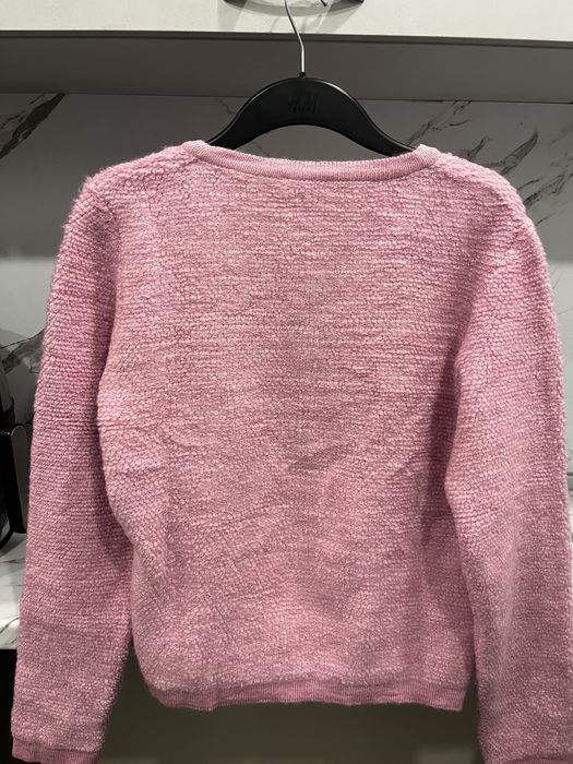 Нова плетена розова жилетка, универсален размер