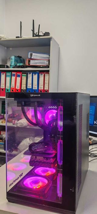 Мощен Геймърски Компютър Ryzen 5 7500X3D/32Gb DDR5/1TB SSD Corsair/Asus TUF RTX 3070TI/WIFI & BT/Гаранция