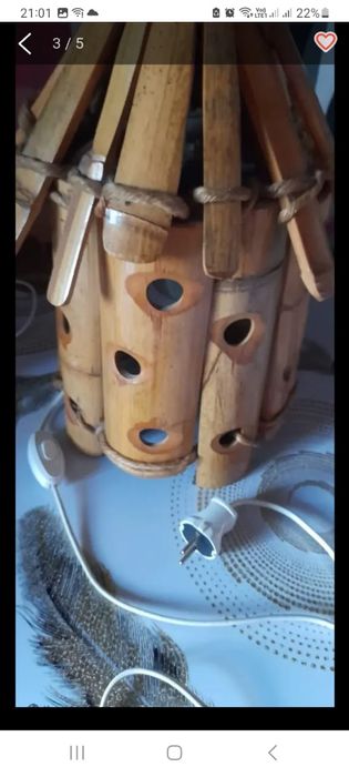 Светильник ручной работы